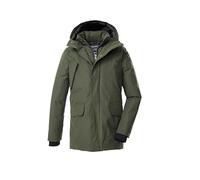 Killtec Jungen Funktionsparka/Parka mit Kapuze in 2 in 1 Optik KOW 234 BYS PRK, dunkeloliv, 140, 43586-000