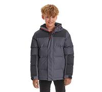 Killtec Jungen Kow 31 Bys Qltd Jckt Steppjacke mit Kapuze, Anthrazit, 164 EU