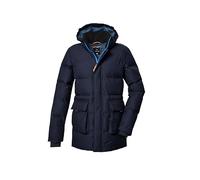 Steppmantel KILLTEC "KOW 375 BYS QLTD PRK", Kinder, Gr. 128, blau (navy), Oberstoff: 100% Polyester, Futter 1: 100% Polyester/ Futter 2:, Wattierung: 100% Polyester, sportlich, Mäntel (53497859-128) n