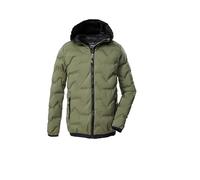 killtec Jungen Steppjacke/Funktionsjacke in Daunenoptik mit Kapuze KOW 229 BYS QLTD JCKT, oliv, 152, 43513-000