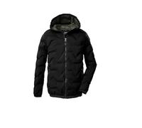 killtec Jungen Steppjacke/Funktionsjacke in Daunenoptik mit Kapuze KOW 229 BYS QLTD JCKT, schwarz, 128, 43513-000