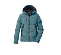 Killtec Jungen Steppjacke/Funktionsjacke in Daunenoptik mit Kapuze KOW 239 BYS QLTD JCKT, blaugrün, 128, 43690-000