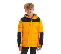 killtec Jungen Steppjacke mit Kapuze - KOW 31 BYS QLTD JCKT, gelb, 128, 37217-000