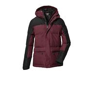 killtec Jungen Steppjacke mit Kapuze/Winterjacke ist wasserabweisend KOW 156 BYS QLTD JCKT, tiefrot, 128, 40912-000