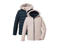 killtec Jungen Wendejacke in Daunenoptik/Steppjacke mit Kapuze KOW 231 BYS JCKT, nachtblau, 140, 43551-000