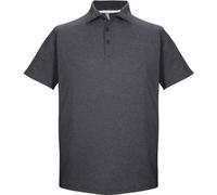 Poloshirt KILLTEC "KOS 82 MN PLSHRT", Herren, Gr. XXL, grau (anthra), Oberstoff: 65% Polyester, 30% Baumwolle, 5% Elasthan, sportlich, ohne Ausschnitt, Shirts, Sportliches Herren Poloshirt mit Melange