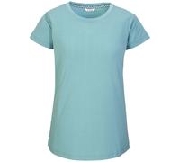 T-Shirt KILLTEC "KOS 23 WMN TSHRT", Damen, Gr. 42, blau (aquablau), Oberstoff: 62% Polyester, 32% Viskose, 6% Elasthan, sportlich, Shirts, Leichtes, schnelltrocknendes Damen Funktionsshirt mit Stretch