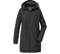 Parka KILLTEC "KOS 35 WMN PRK", Damen, Gr. 40, schwarz, Obermaterial: 100% Polyester;Futter: 100% Polyester, Jacken Parka, Wasser- und winddichter Damenparka, atmungsaktiv, verstellbar (14050740-40) s
