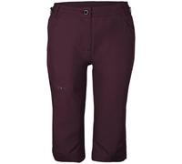 Caprihose KILLTEC "KOS 4 WMN PNTS", Damen, Gr. 42, Normalgrößen, rot (lila), Obermaterial: 92% Polyester, 8% Elasthan, Hosen Caprihose, Wasserabweisende, schnelltrocknende Caprihose mit Comfort-Stretc