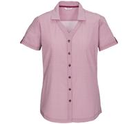killtec Damen Funktionsbluse Kurzarm/Bluse KOS 46 WMN WVN SHRT, Beaujolais, 46, 42842-000