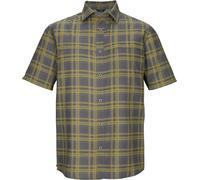 Funktionshemd KILLTEC "KOS 64 MN WVN SHRT", Herren, Gr. M, Normalgrößen, olivgrün, Obermaterial: 100% Polyester;Futter: 100% Polyester, Hemden, Karierte Herrenhemd, schnelltrocknend, mit Brusttaschen