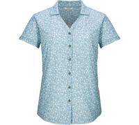 killtec Damen Funktionsbluse/Bluse Kurzarm KOS 86 WMN WVN SHRT, hell Ocean, 44, 43773-000