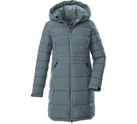 killtec Damen Steppparka/Funktionsparka mit Kapuze KOW 11 WMN QLTD PRK, blaugrau, 48, 43303-000