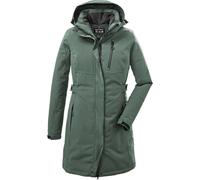 Killtec Damen Funktionsparka KOW 165 WMN PRK mit abzippbarer Kapuze, Grüngrau, Größe 46
