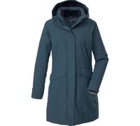 killtec Damen Funktionsparka/Parka wasserdicht mit abzippbarer Kapuze KOW 18 WMN PRK, hellpetrol, 38, 43313-000