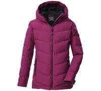 killtec Mädchen Steppjacke/Funktionsjacke in Daunenoptik mit Kapuze KOW 220 GRLS QLTD JCKT, dunkel himbeere, 116, 43506-000