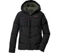 killtec Jungen Steppjacke/Funktionsjacke in Daunenoptik mit Kapuze KOW 239 BYS QLTD JCKT, schwarz, 128, 43690-000