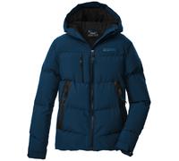 Steppjacke KILLTEC "KOW 239 BYS QLTD JCKT", Jungen, Gr. 116, blau (dunkelblau), Obermaterial: 100% Polyester.Futter: 100% Polyester.Füllung: 100% Polyester, Jacken Steppjacke, Winddichte, wasserabweis