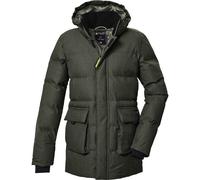 Steppmantel KILLTEC "KOW 375 BYS QLTD PRK", Kinder, Gr. 140, grün (moosgrün), Oberstoff: 100% Polyester, Futter 1: 100% Polyester/ Futter 2:, Wattierung: 100% Polyester, sportlich, Mäntel (29180117-14