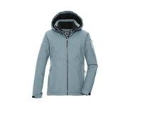 killtec Mädchen Funktionsjacke/Outdoorjacke mit Kapuze KOW 217 GRLS JCKT, hell rauchblau, 128, 43502-000