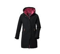 killtec Mädchen Funktionsjacke/Outdoorjacke mit Kapuze KOW 360 GRLS PRK, schwarz, 128, 42149-000