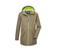 Parka KILLTEC "KOS 148 GRLS PRK", Jungen, Gr. 140, beige (sand), Obermaterial: 100% Polyester;Futter: 100% Polyester, Jacken, Wind- und wasserdichter Parka, reflektierend, PFAS-frei imprägniert (94953