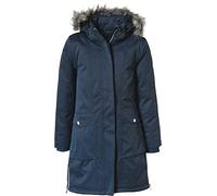 killtec Mädchen KOW 13 GRLS CT Funktionsparka/Outdoorjacke mit abzippbarer Kapuze, dunkel Denim, 152