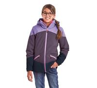 Killtec Mädchen kow 195 grls jckt Outdoorjacke Funktionsjacke mit Kapuze, Pflaume, 176 EU