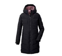 Steppmantel KILLTEC "KOW 219 GRLS QLTD CT", Kinder, Gr. 176, schwarz, Oberstoff: 100% Polyester, Futter: 100% Polyester, Füllung: 100% Polyester, Mäntel, Winddichter, wasserabweisender Mantel mit 10.0