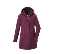 Killtec Mädchen Mantel/Parka/Wintermantel mit Kapuze KOW 142 GRLS CT, cranberry, 128, 44747-000