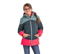 killtec Mädchen Outdoorjacke/Funktionsjacke mit Kapuze KOW 195 GRLS JCKT, dunkel aquaverde, 128, 38510-000