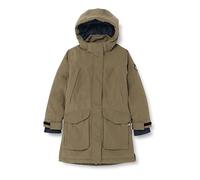 killtec Mädchen Outdoormantel/Funktionsparka mit abzippbarer Kapuze KOW 186 GRLS CT, oliv, 152, 37981-000