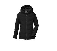 Steppjacke KILLTEC "KOW 220 GRLS QLTD JCKT", Mädchen, Gr. 128, schwarz, Obermaterial: 100% Polyester;Futter: 100% Polyester;Futter 2:;Füllung: 100% Polyester, Jacken Steppjacke, Winddichte, wasserabwe