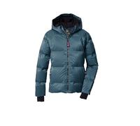 killtec Mädchen Steppjacke/Jacke in Daunenoptik mit Kapuze und Schneefang KSW 210 GRLS QLTD JCKT, dunkel denim, 152, 43594-000