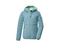 Killtec Mädchen Steppjacke mit Kapuze/Jacke in Daunenoptik KOS 203 GRLS QLTD JCKT; stahlmint, 176, 39100-000