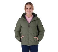 Steppjacke KILLTEC "KOW 357 GRLS QLTD JCKT", Jungen, Gr. 176, grün, Obermaterial: 100% Polyester;Futter: 100% Polyester;Füllung: 100% Polyester, Jacken Steppjacke, Wasserabweisende Mädchenjacke mit Ka