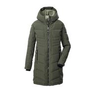 killtec Mädchen Steppmantel/Funktionsmantel in Daunenoptik mit Kapuze KOW 219 GRLS QLTD CT, dunkeloliv, 164, 43505-000