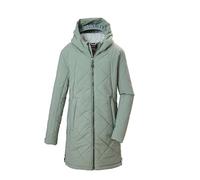 Killtec Mädchen Steppmantel/Parka/Mantel mit Kapuze KOW 152 GRLS QLTD PRK, pale green, 152, 44743-000