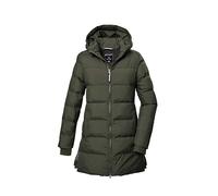 killtec Mädchen Steppparka/Parka mit Kapuze KOW 359 GRLS QLTD PRK, dark moss, 164, 42151-000