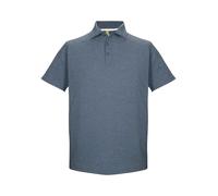Poloshirt KILLTEC "KOS 82 MN PLSHRT", Herren, Gr. XL, blau (nachtblau), Oberstoff: 65% Polyester, 30% Baumwolle, 5% Elasthan, sportlich, ohne Ausschnitt, Shirts, Sportliches Herren Poloshirt mit Melan