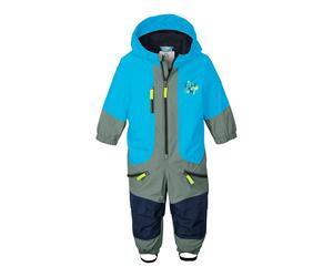 KILLTEC Regenanzug Colorblock 98 blau/oliv/marine