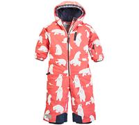 first instinct by killtec Kind FISW 33 MNS ONPC Skioverall/Schneeanzug mit Kapuze, wasserdicht, mineralrot