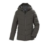 Steppjacke KILLTEC "KOW 261 WMN QLTD JCKT", Damen, Gr. 42, stein, Obermaterial: 100% Polyester;Futter: 100% Polyester;Füllung: 100% Polyester, Jacken Steppjacke, Gefütterte Steppjacke, wasserabweisend
