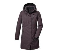 killtec Damen Funktionsparka/Parka mit abzippbarer Kapuze KOW 303 WMN PRK, malve, 40, 41815-000