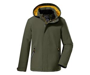 Killtec Winterjacke Kow 206 Daunenoptik mit Kapuze (wind- und wasserdicht, atmungsaktiv, PFC-frei) olivegrün Kinder, Größe 128