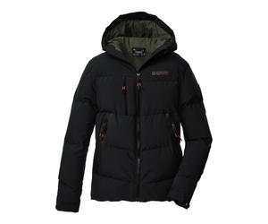 Killtec Winterjacke KOW 239 in Daunenoptik (Funktionsjacke, winddicht) schwarz Jungen, Größe 140