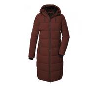 Killtec Wintermantel KOW 56 QLTD mit Kapuze (atmungsaktiv, winddicht, wasserabweisend) dunkelbraun Damen, Größe 38