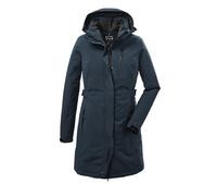 Killtec Wintermantel mit abzippbarer Kapuze (wasser- und winddicht, Parka) hellpetrol Damen, Größe 38