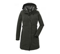 Killtec Wintermantel mit abzippbarer Kapuze (wasser- und winddicht, Parka) salbeigrün Damen, Größe 42