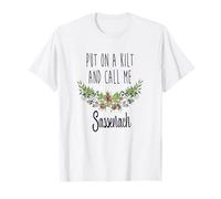 Kilt anziehen und mich Sassenach nennen. T-Shirt